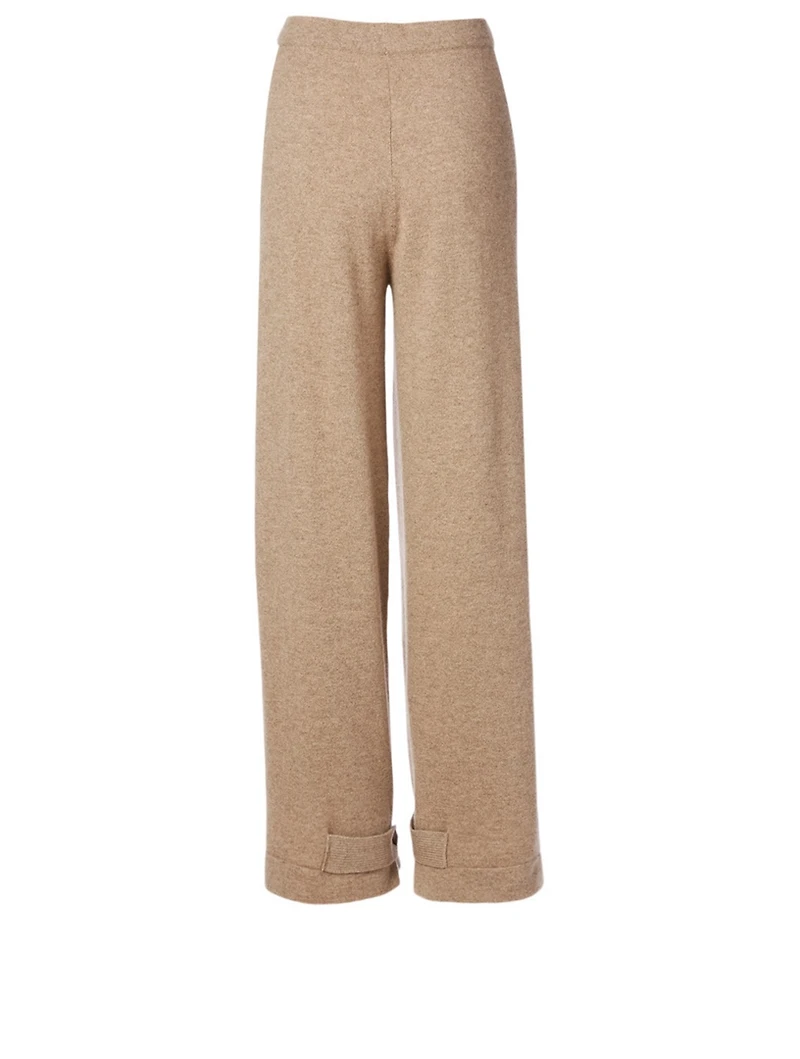 Buckle Cashmere Pants