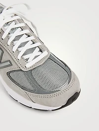 Made US 990v5 Leather And Mesh Sneakers