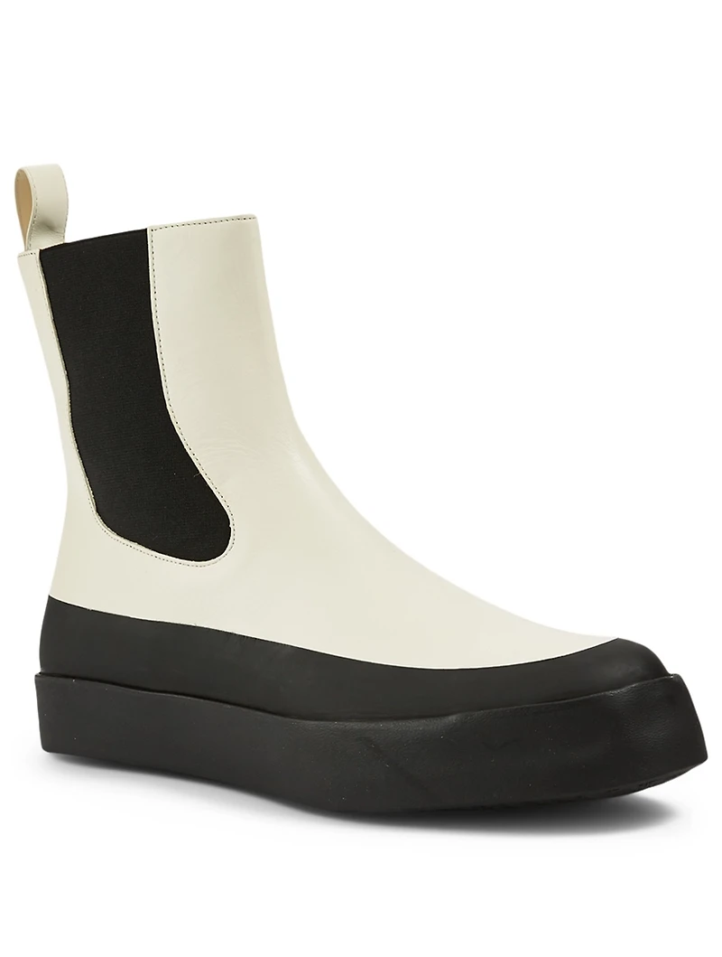 Zaniah Leather Chelsea Boots