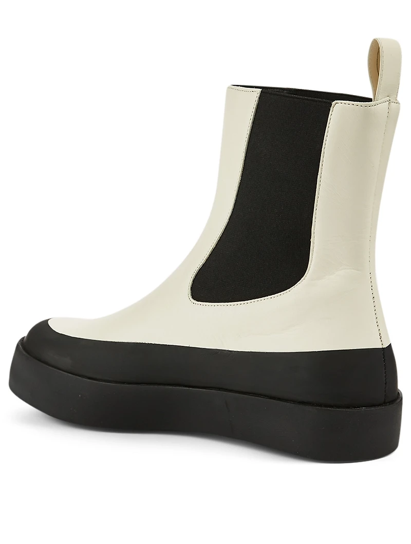 Zaniah Leather Chelsea Boots