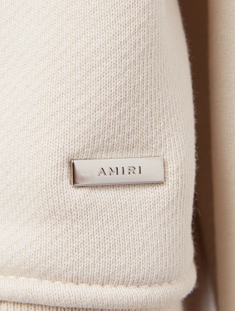 Cotton Hoodie With Large Logo