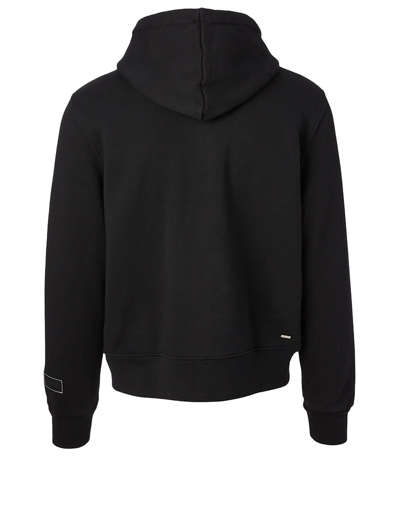 Stitch Logo Cotton Hoodie