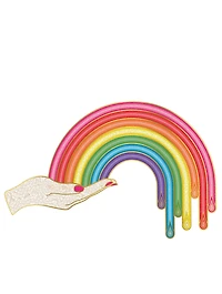 Jonathan Adler Rainbow Hand 750 Piece Shaped Puzzle