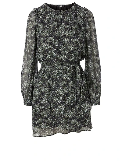 Verona Silk Mini Dress