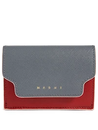 Small Trunk Leather Wallet