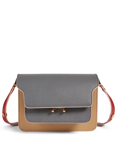 Mini Trunk Leather Bag