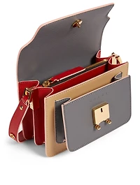 Mini Trunk Leather Bag
