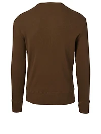Ribbed Henley Top
