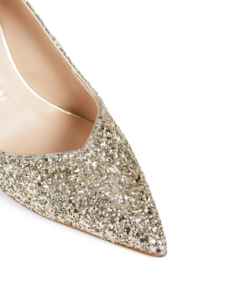 Anny 95 Glitter Fabric Pumps