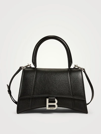 Small Hourglass Leather Bag