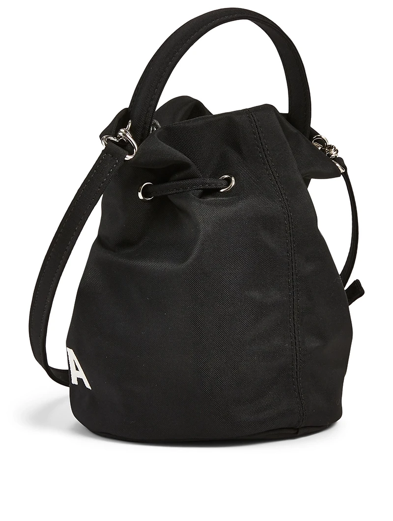 XS Wheel Drawstring Bucket Bag