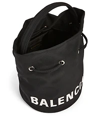 XS Wheel Drawstring Bucket Bag