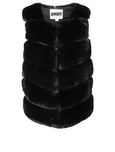 Maya Recycled Faux Fur Vest