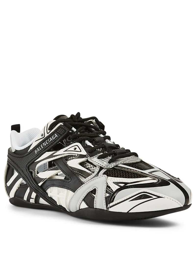 Drive Technical Fabric And Nylon Mesh Sneakers