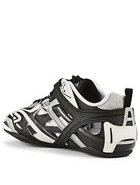 Drive Technical Fabric And Nylon Mesh Sneakers