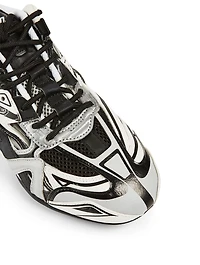 Drive Technical Fabric And Nylon Mesh Sneakers