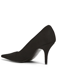 Knife Knit Logo Pumps