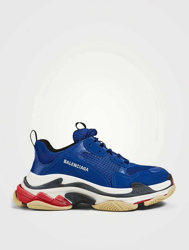 Triple S Foam And Mesh Sneakers