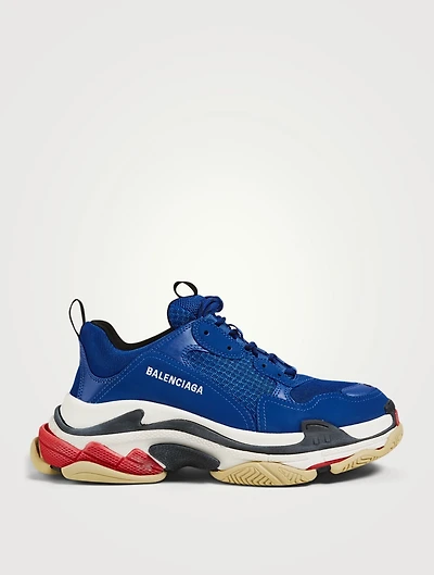 Triple S Foam And Mesh Sneakers
