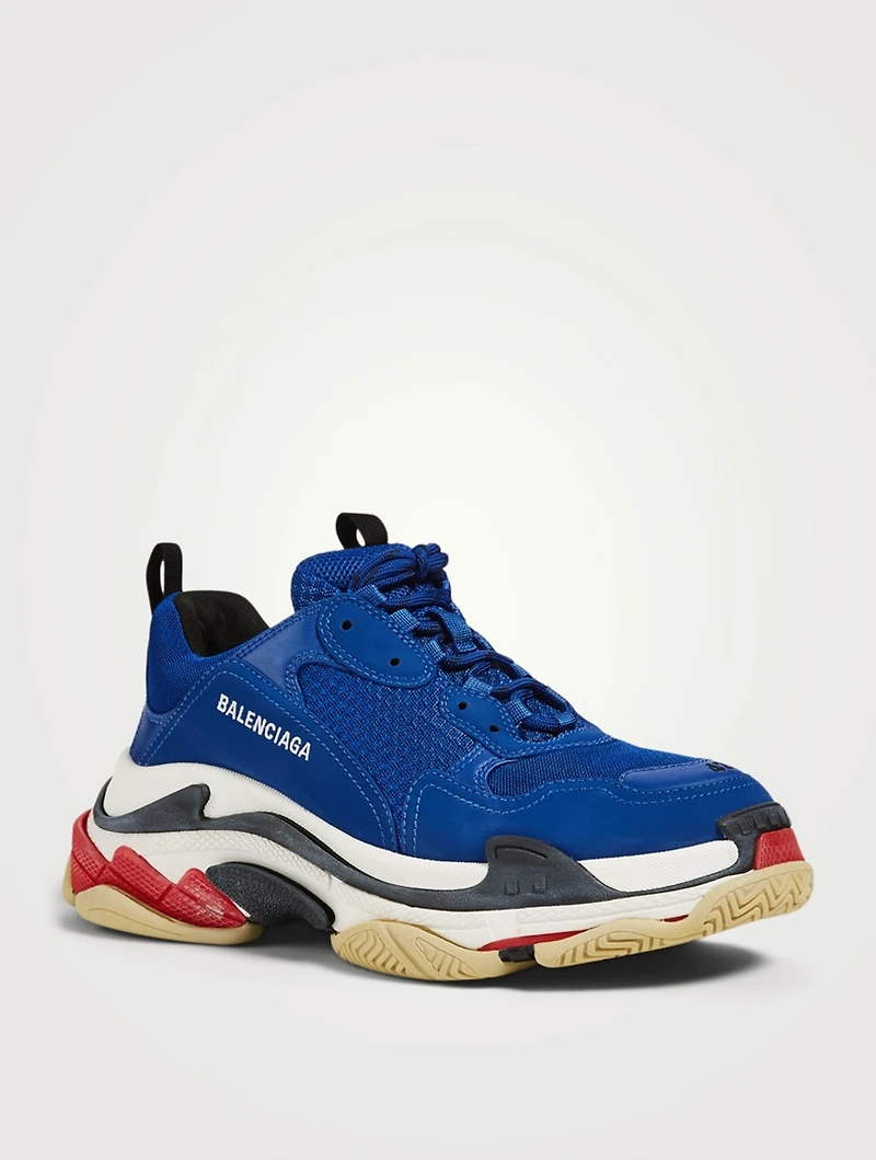 Triple S Foam And Mesh Sneakers