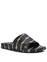 BB Rubber Logo Slide Sandals