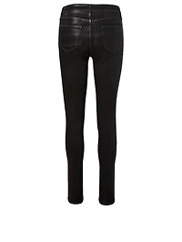 Marguerite Coated High-Waisted Jeans