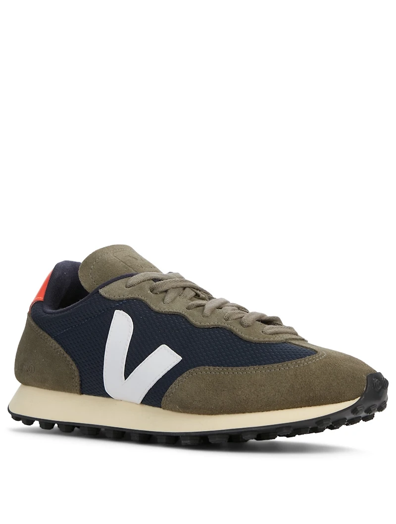 Rio Branco Suede And Mesh Sneakers