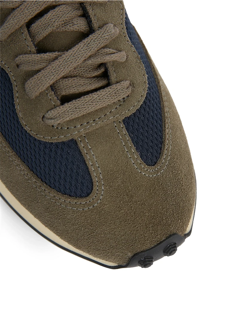 Rio Branco Suede And Mesh Sneakers