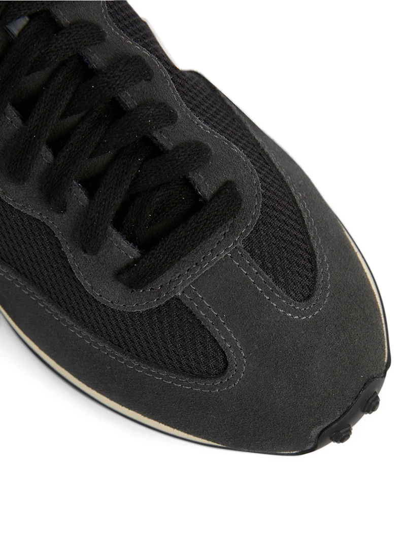 Rio Branco Suede And Mesh Sneakers