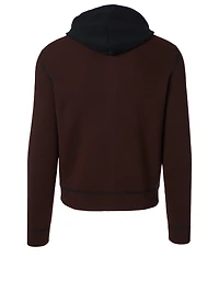 Wool Zip Hoodie