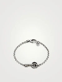 GG Marmont Sterling Silver Key Bracelet