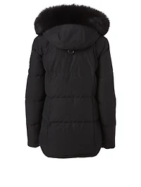 Rathnelly Down Jacket With Fur Hood