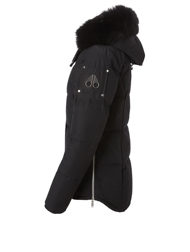 Rathnelly Down Jacket With Fur Hood