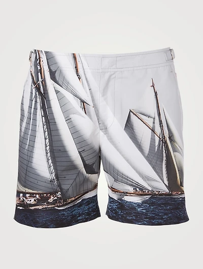 Bulldog Mid-Length Swim Shorts