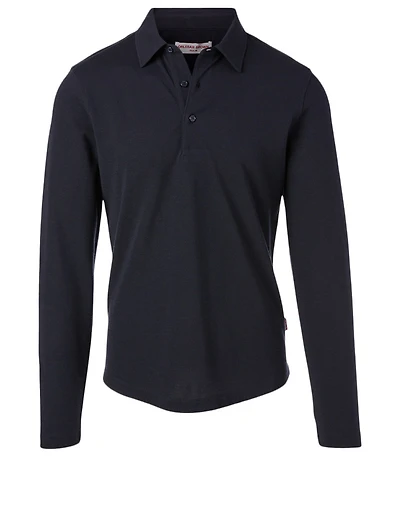 Linwood Cotton And Wool Polo Shirt