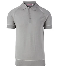 Milburn Wool And Silk Polo Shirt