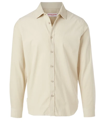 Giles Corduroy Tailored Shirt