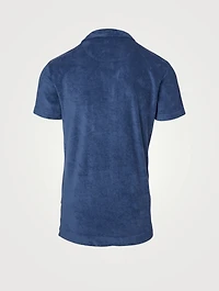 Terry Towel Tailored Polo Shirt