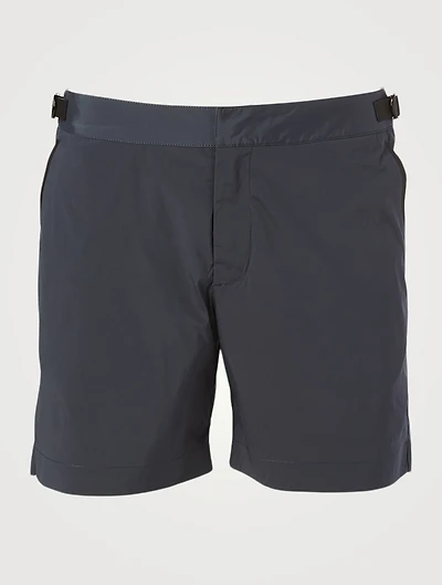 Bulldog Bonded Mid-Length Swim Shorts
