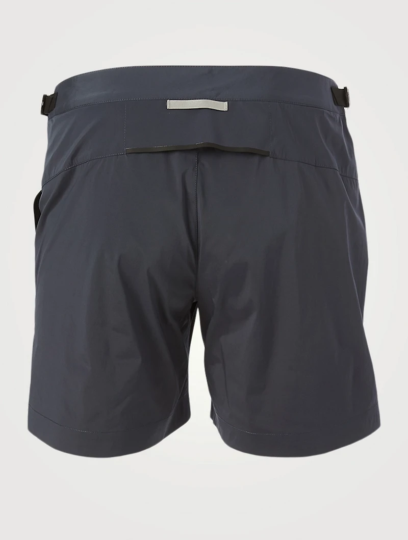 Bulldog Bonded Mid-Length Swim Shorts