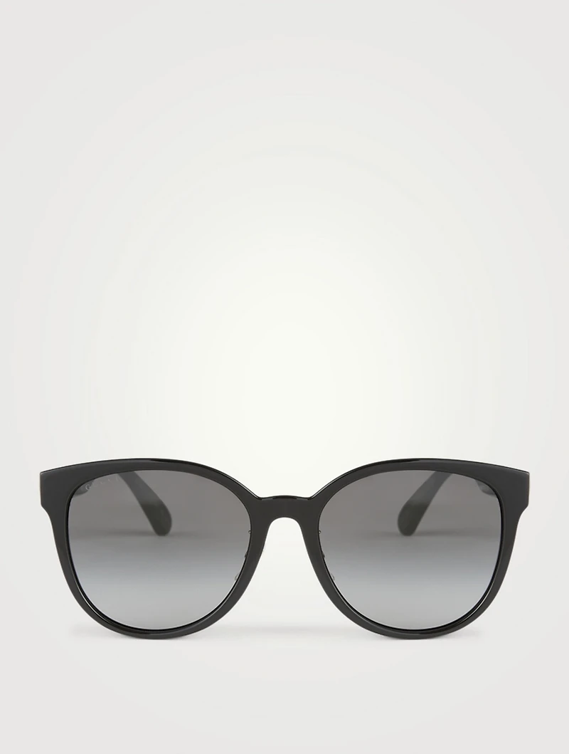 Round Sunglasses With Web