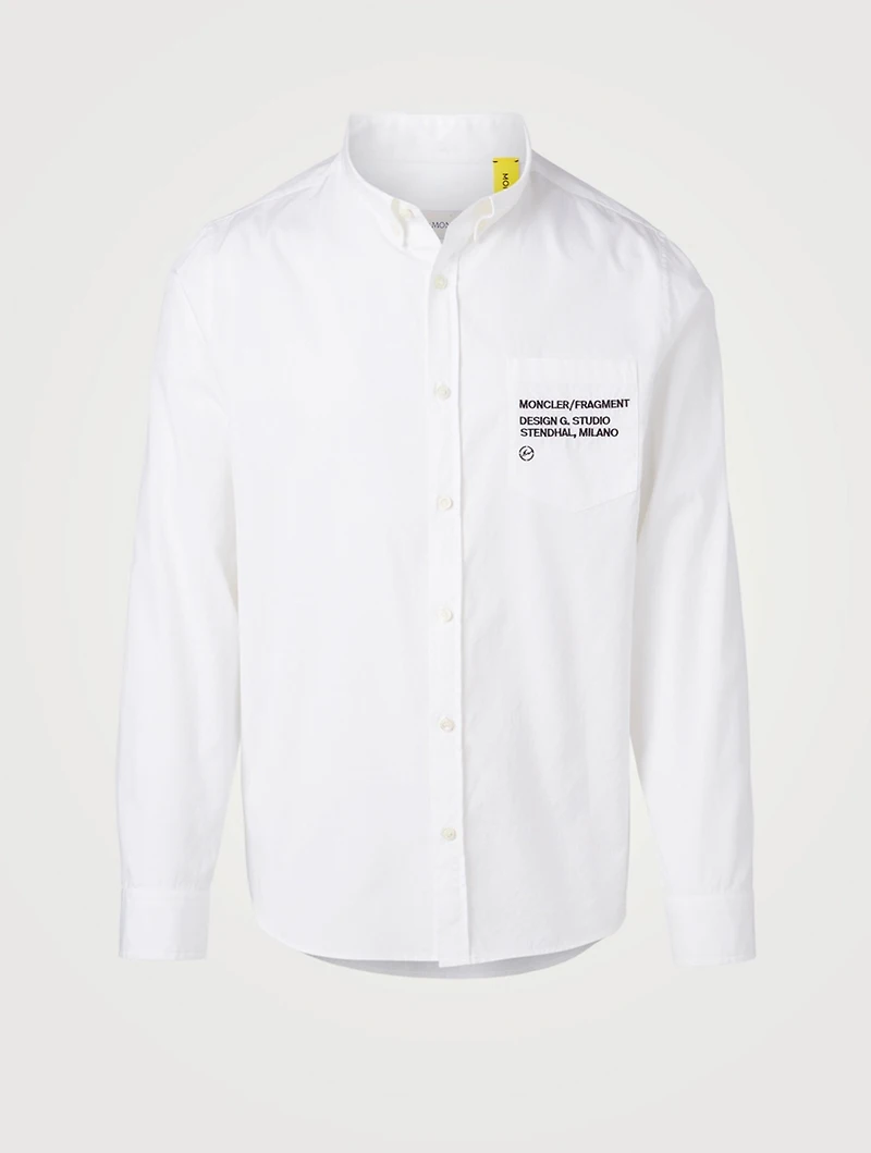 7 Moncler Fragment Hiroshi Fujiwara Cotton Shirt