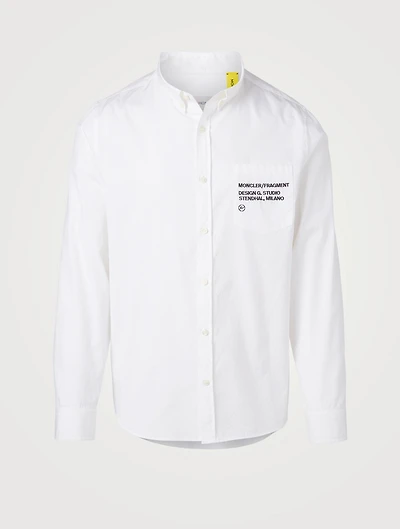 7 Moncler Fragment Hiroshi Fujiwara Cotton Shirt