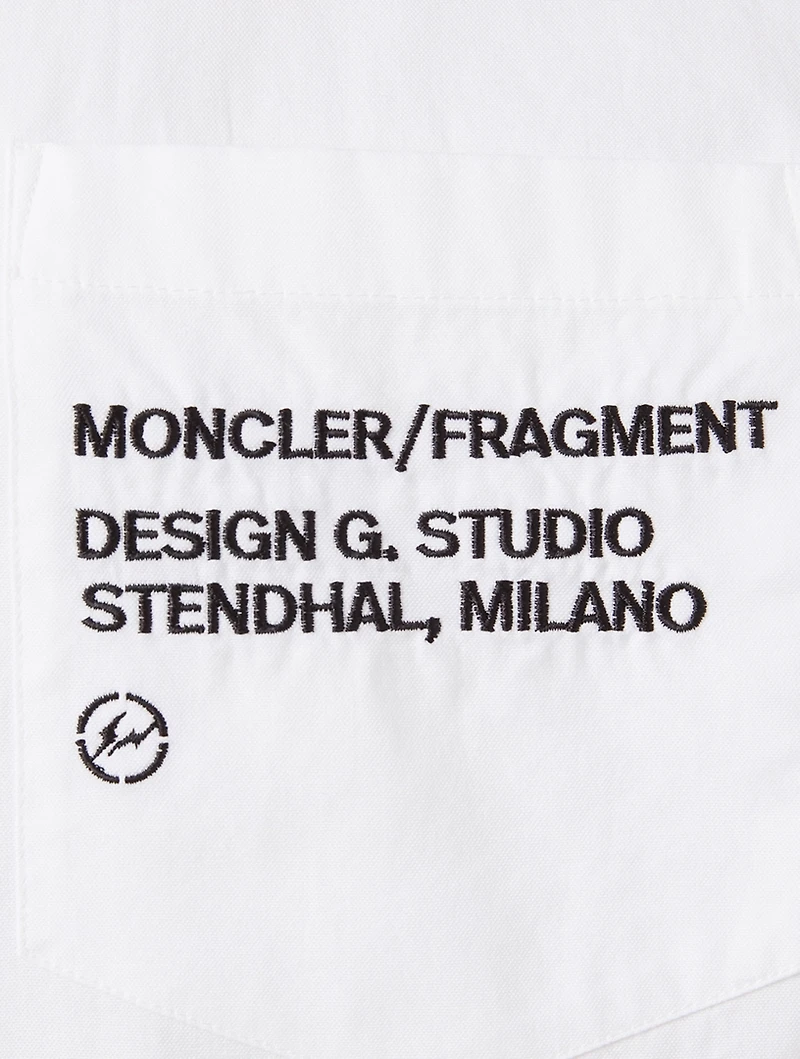 7 Moncler Fragment Hiroshi Fujiwara Cotton Shirt