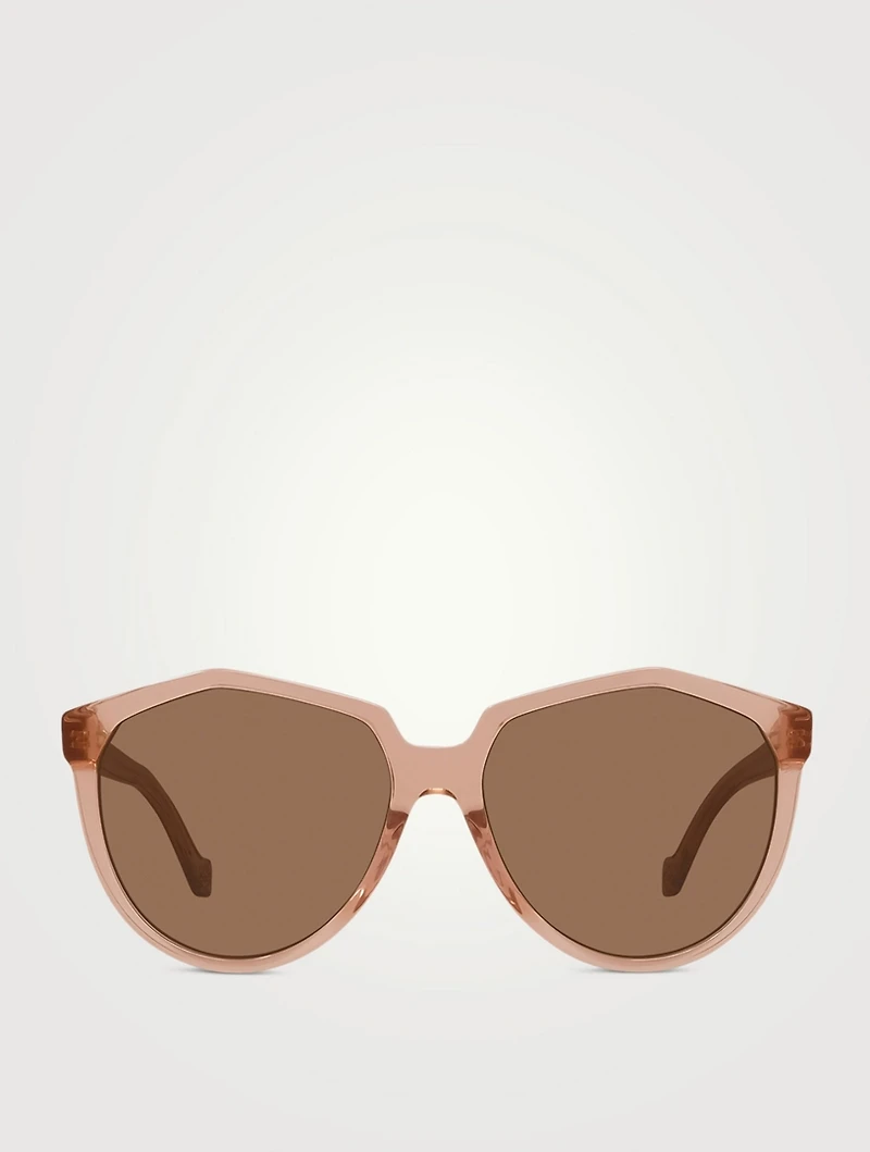 Round Geometric Sunglasses