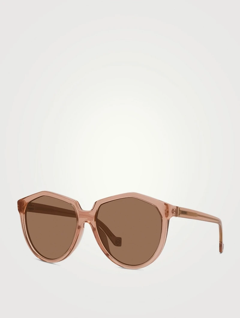 Round Geometric Sunglasses