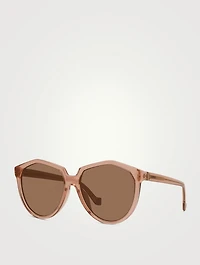 Round Geometric Sunglasses