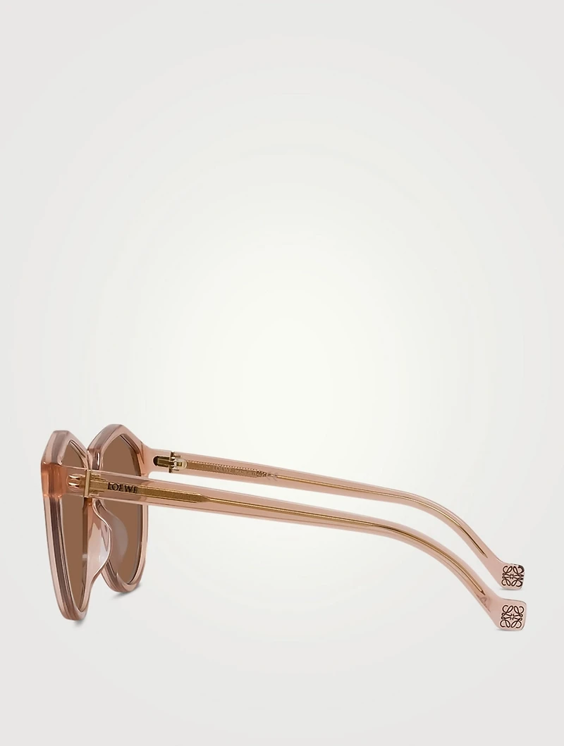 Round Geometric Sunglasses