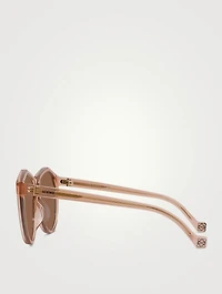 Round Geometric Sunglasses