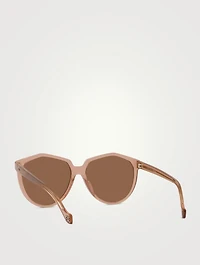 Round Geometric Sunglasses